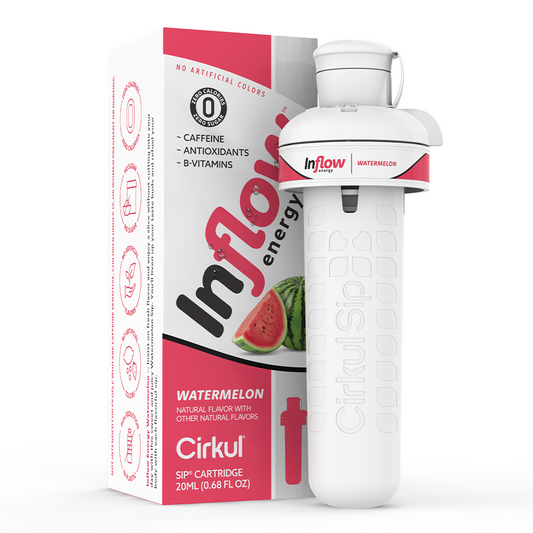 Cirkul Inflow Watermelon Flavor Cartridge, Drink Mix, 1-Pack